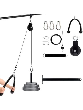 XAGOFIT Pulley System Home Gym - Ultimate Cable Accessories for Weight Lifting