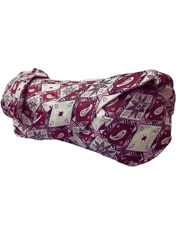 XAGOFIT Yoga Mat Carry Bag Fully-Zipped Tote with Ergonomic Shoulder Strap - Ideal for Yoga Pilates Enthusiasts.-Red Paisley