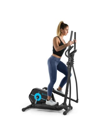 Cross Trainer Exercise Bike Machine Fitness Cardio Tablet Holder LCD Roller